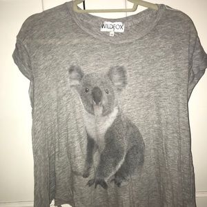 Wildfox koala tee